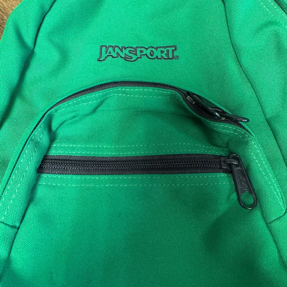 Jansport Bright Green Mini Backpack - Picture 2 of 5